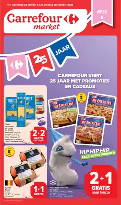 Voorbeeld van Market Promoties van winkel Carrefour geldig vanaf 22/10/2025