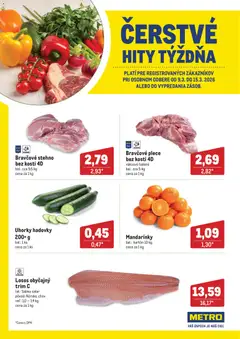 Náhľad Metro letáku platného od 09.03.2026