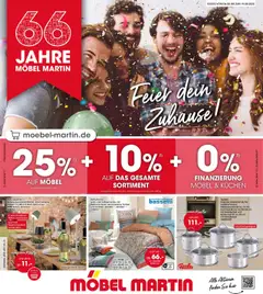 Vorschau von dem Prospekt des Geschäftes Möbel Martin, gültig ab dem 06.08.2025