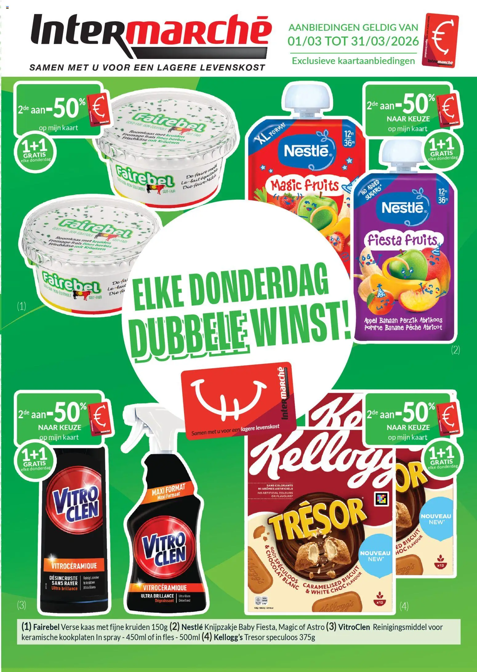 Voorbeeld van Folder van winkel Intermarché geldig vanaf 01/03/2026