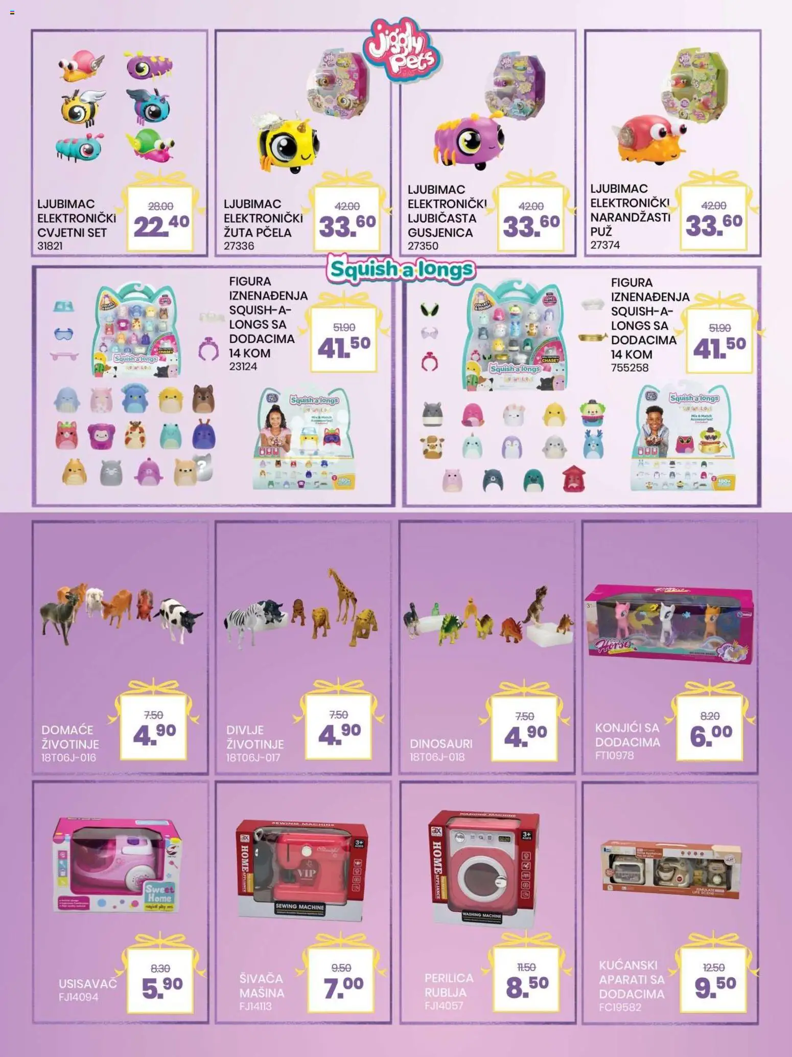 Pregled letka Čarobni svijet igračaka trgovine FIS vrijedi od 2025.12.01