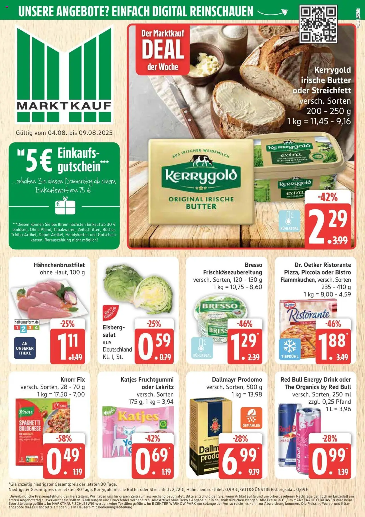 MARKTKAUF Prospekt ab Montag 03.08.2025 > Marktkauf: Wochenangebote