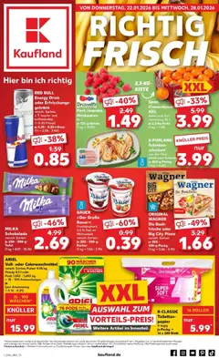 Vorschau von dem Prospekt des Geschäftes Kaufland, gültig ab dem 22.01.2026