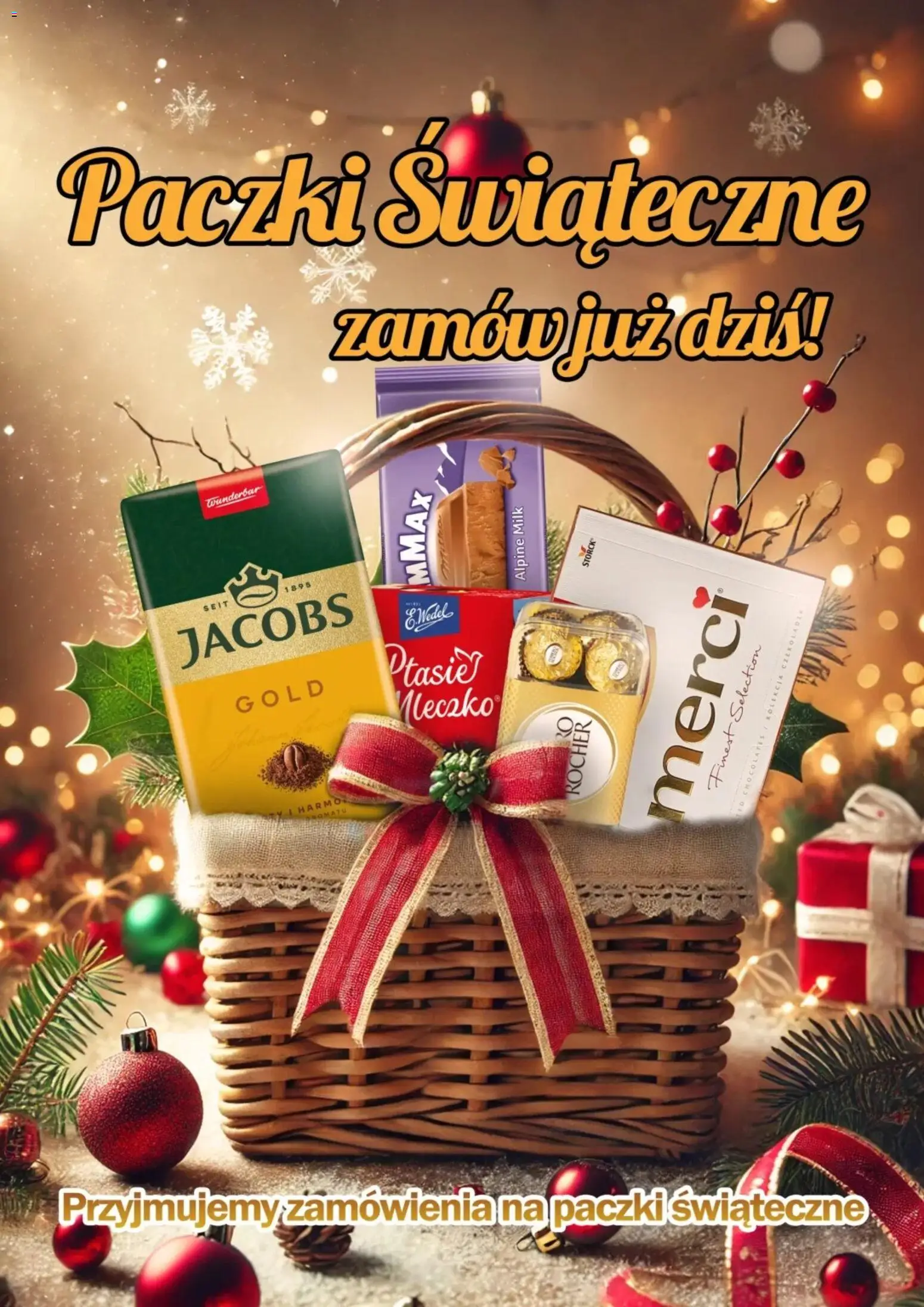 Pogląd gazetki "Promocja - Paczki Świąteczne" ze sklepu Prim Market ważnej od 20.11.2025