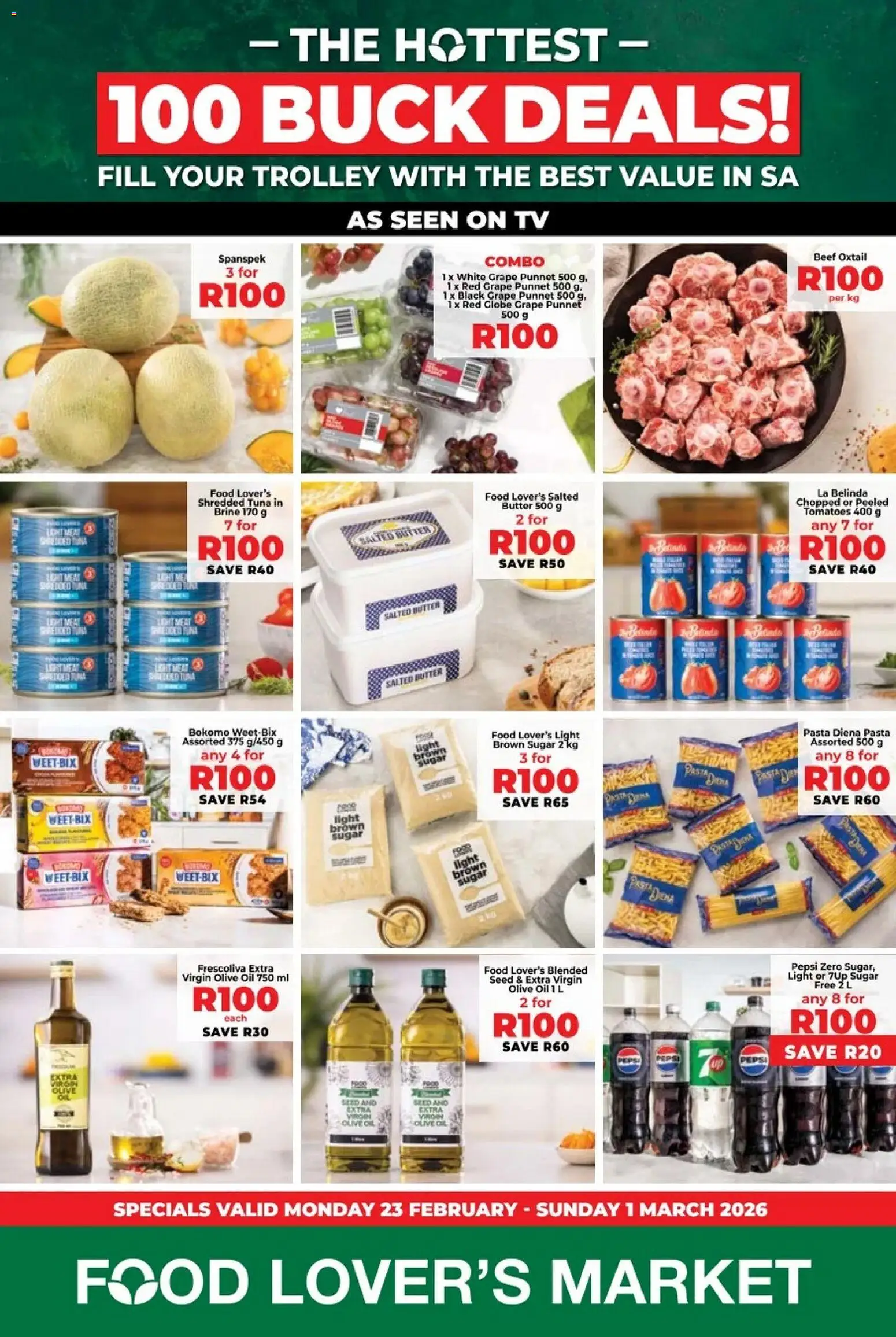 Preview of Food Lover's Market flyer valid from 23/02/2026
