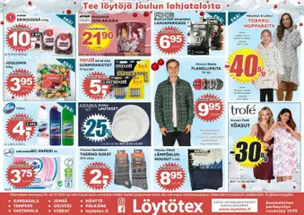 Kaupan Löytötex Tarjoukset esikatselu, voimassa 10/12/2025