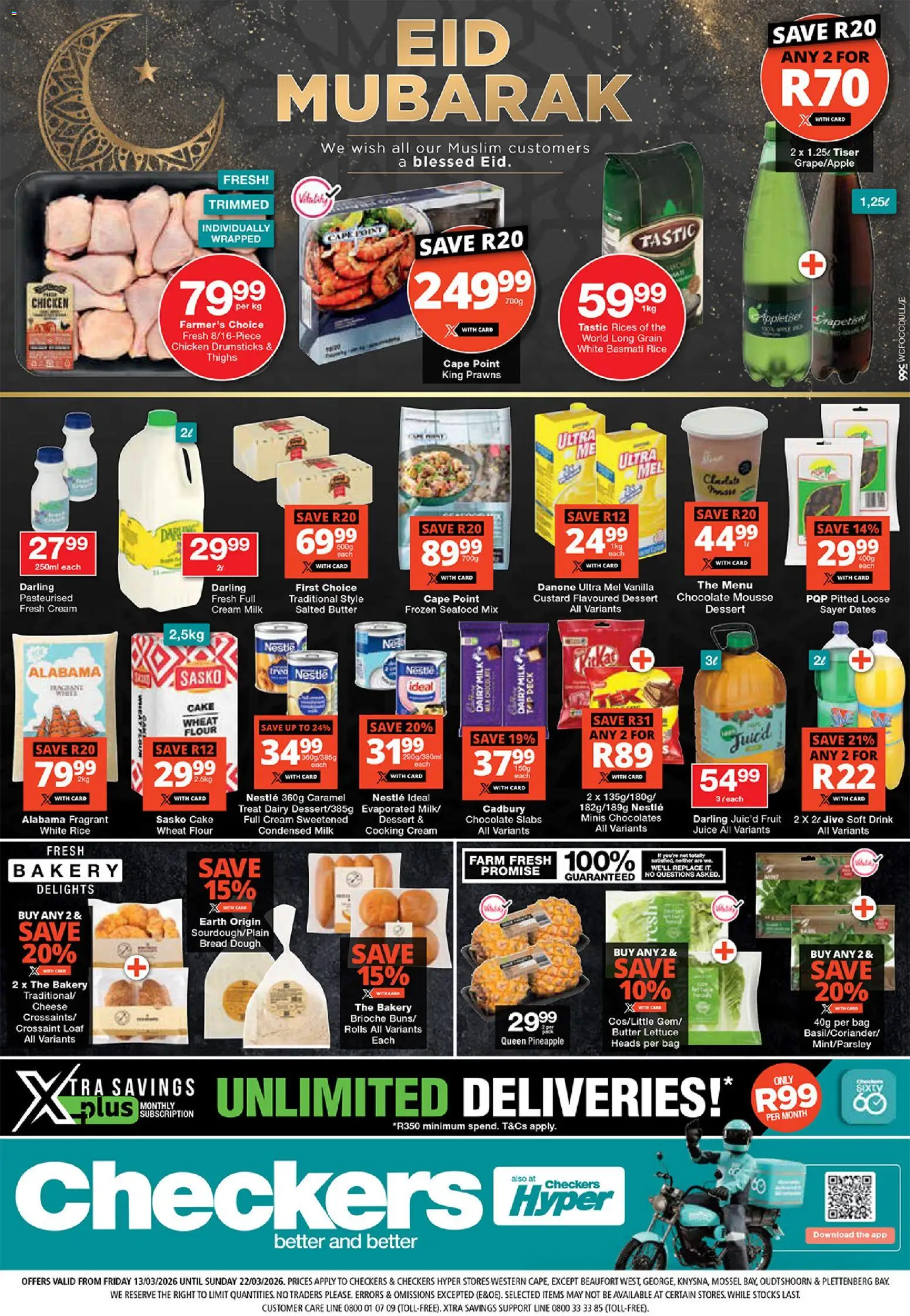 Preview of Checkers flyer valid from 13/03/2026