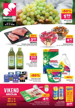 Predogled kataloga iz trgovine Mercator veljaven od 31.07.2025