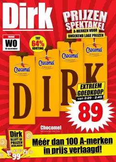 Voorbeeld van Folder week 47 van winkel Dirk geldig vanaf 19-11-2025