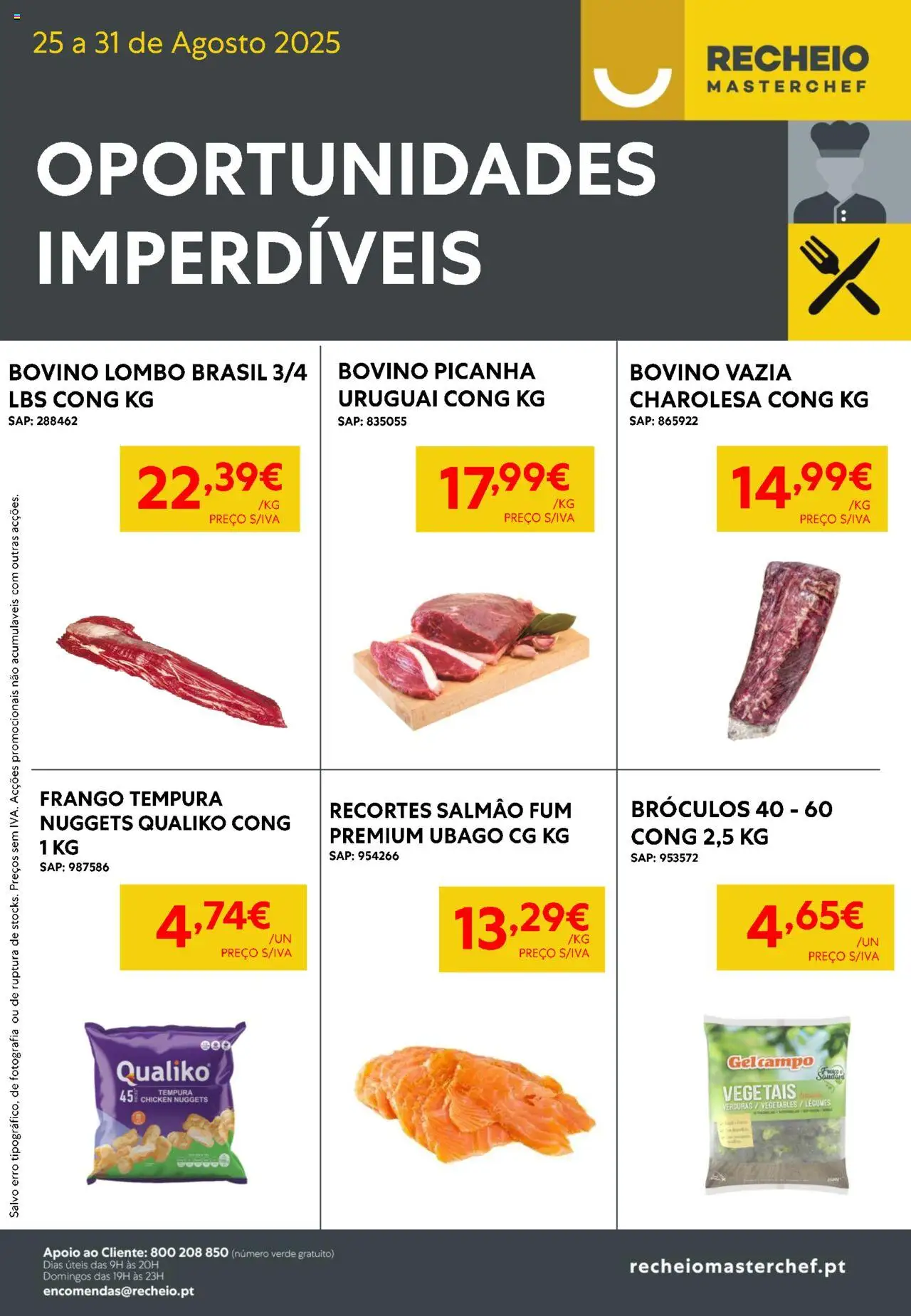 Recheio Folheto de 25/08/2025 - catálogo esta semana - página 1