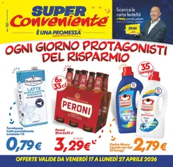 Anteprima dell'opuscolo SuperConveniente volantino Messina, Siracusa, Palermo dal negozio SuperConveniente valido da 17/04/2026