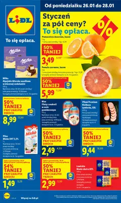 Pogląd gazetki "Gazetka" ze sklepu Lidl ważnej od 26.01.2026