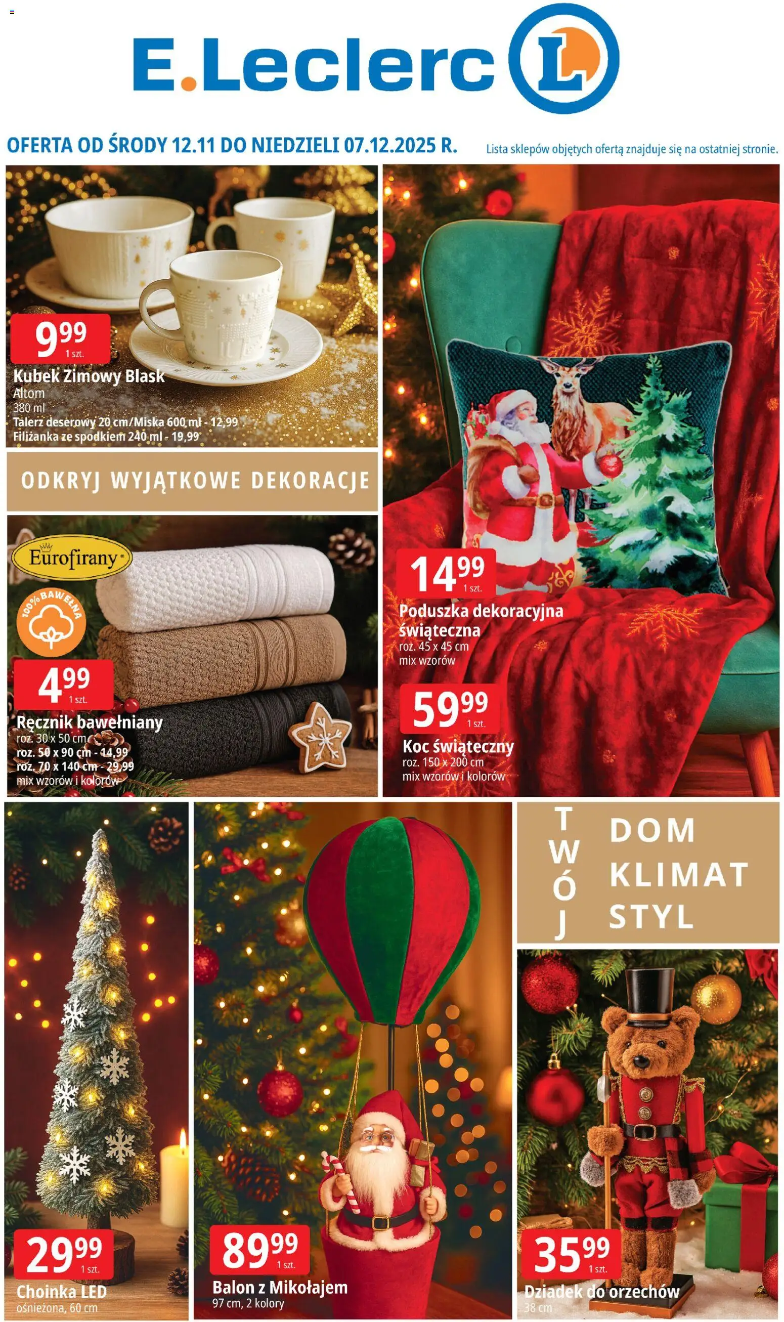 Pogląd gazetki "Warszawa Jerozolimskie" ze sklepu E.Leclerc ważnej od 12.11.2025