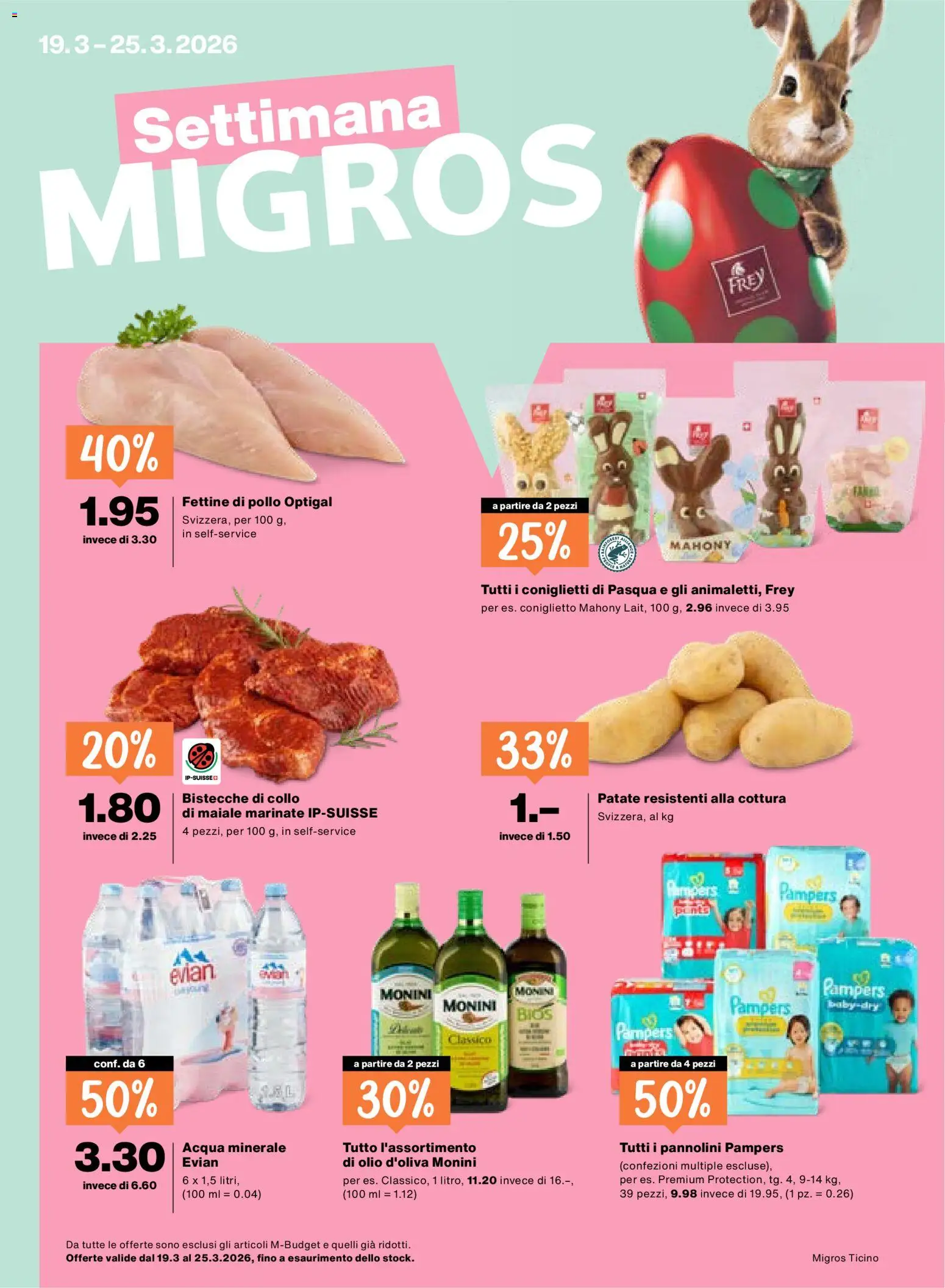 Vorschau des Merkblatts Migros aktionen IT vom Shop Migros gültig von 19.03.2026 bis 25.03.2026