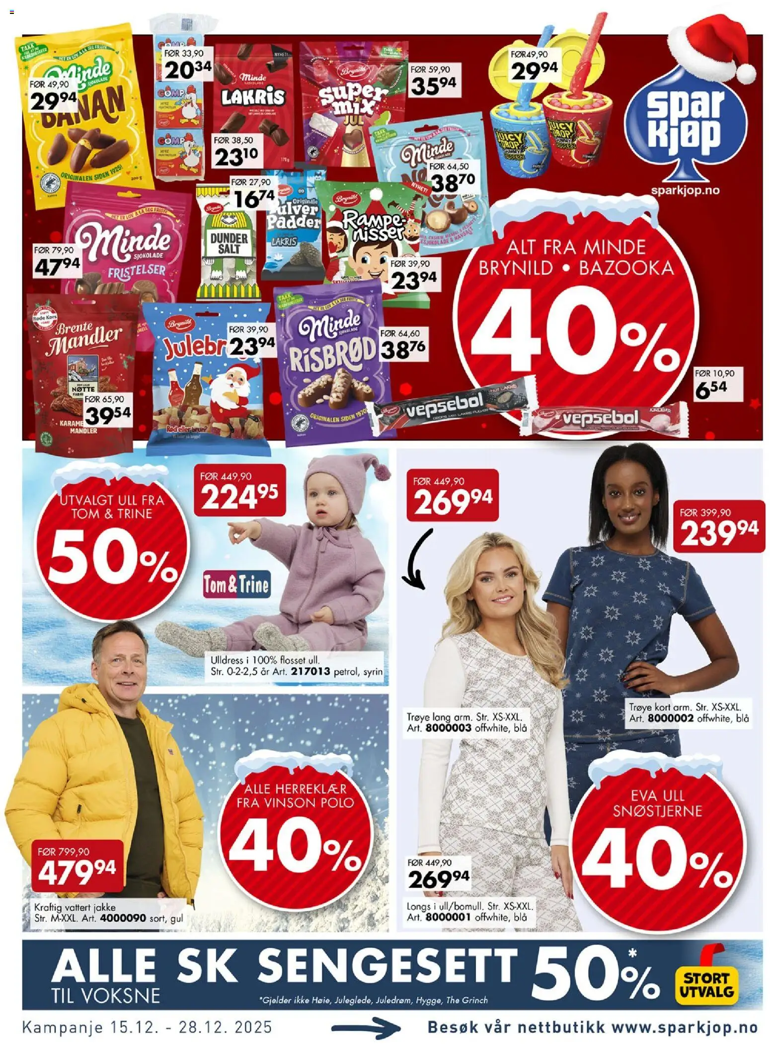 Forhåndsvis Kundeavis fra butikk Spar Kjøp gyldig fra 15/12/2025