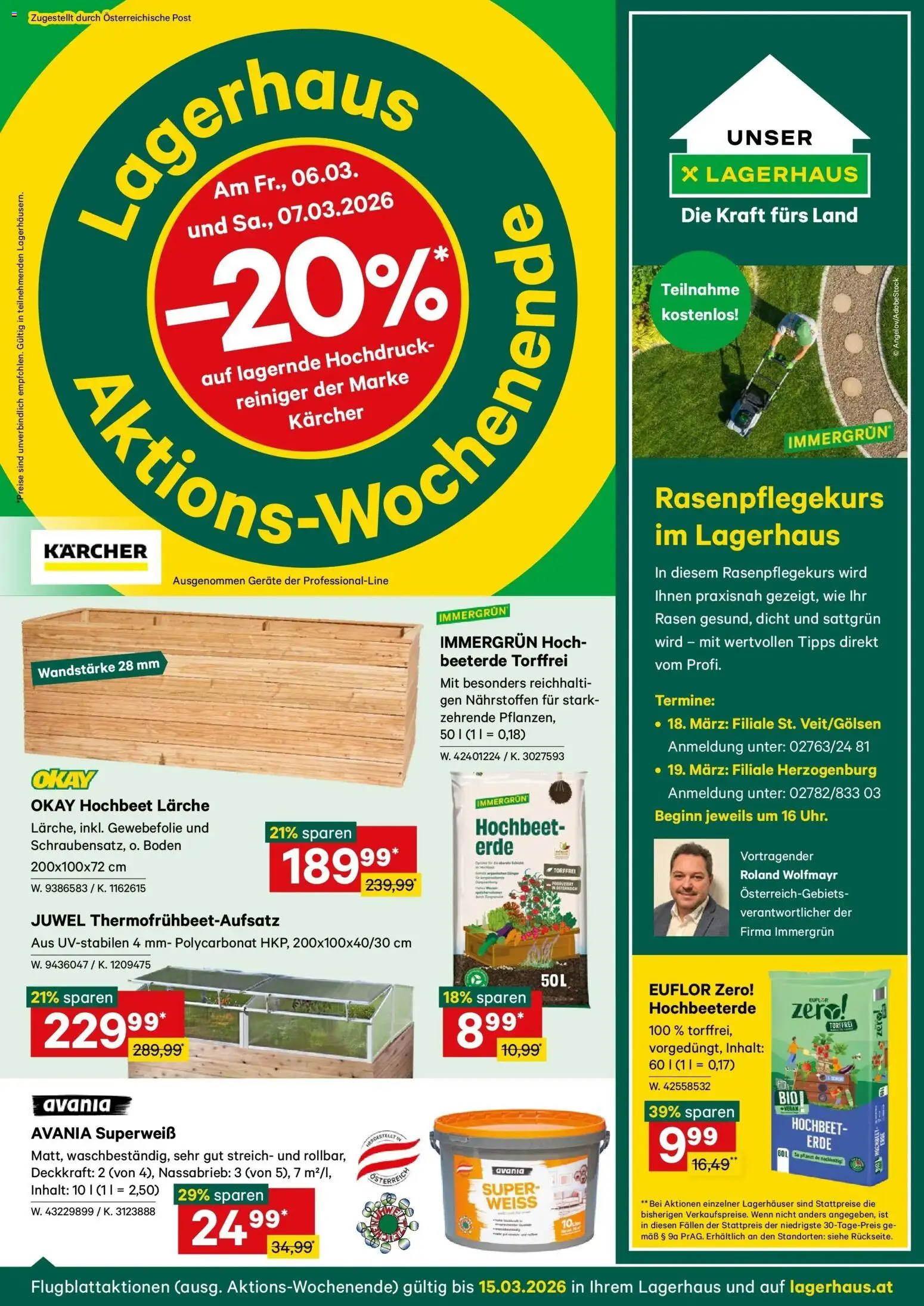 Vorschau der Angebote: Lagerhaus Lagerhaus Wochen Angebote gültig ab 01.03.2026