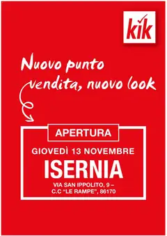 Anteprima dell'opuscolo KiK volantino fino al 12.11.2025 dal negozio KiK valido da 10/11/2025