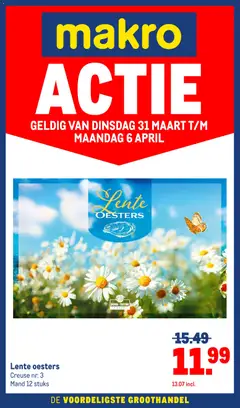 Voorbeeld van Makro folder - Versdeals van winkel Makro geldig vanaf 31-03-2026