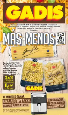 Vista previa del folleto de la tienda Gadis válido desde el 04/09/2025 