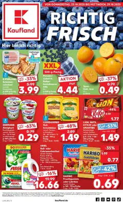 Vorschau von dem Prospekt des Geschäftes Kaufland, gültig ab dem 23.10.2025