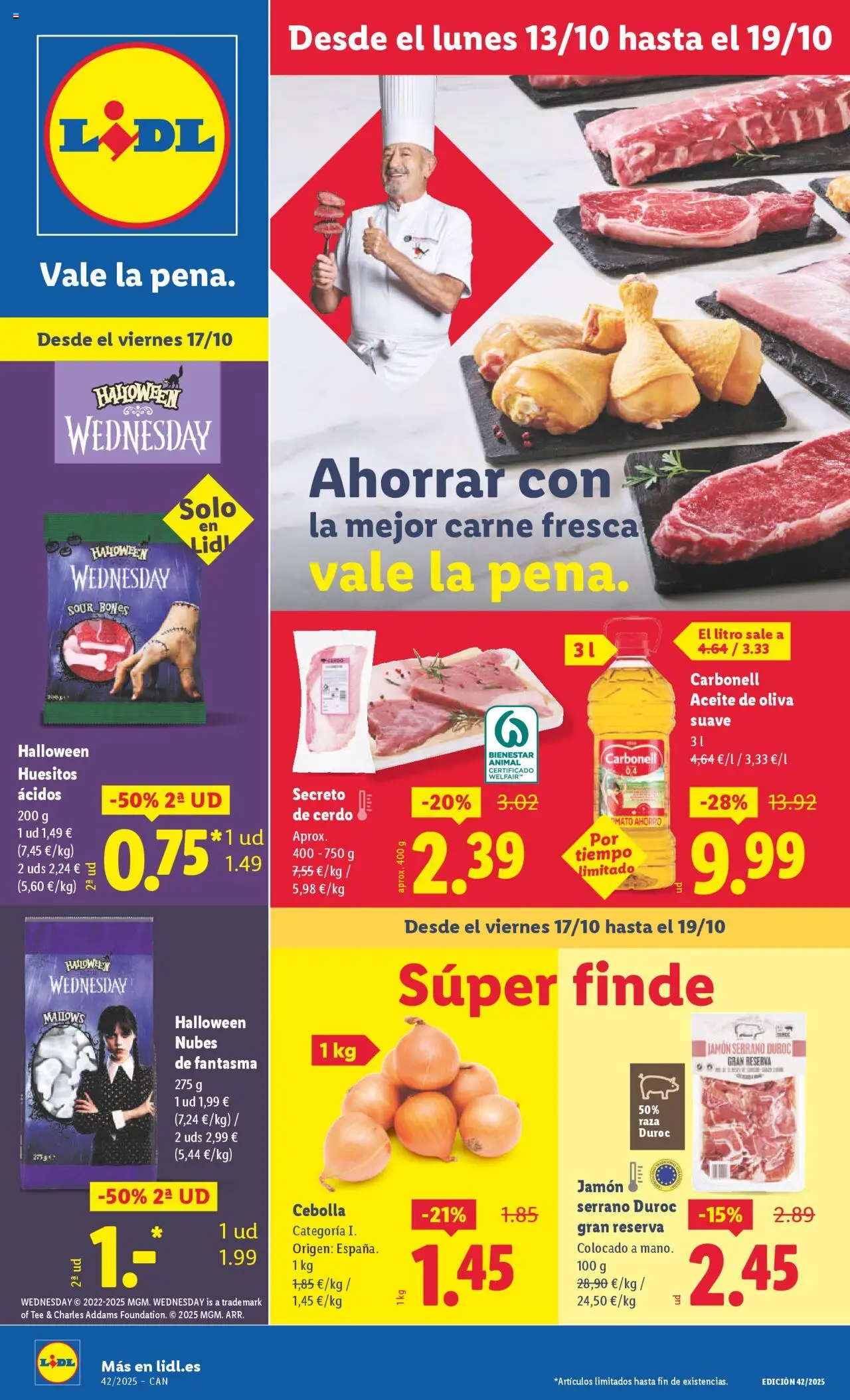 LIDL Canarias del 13/10/2025 >> catálogo esta semana