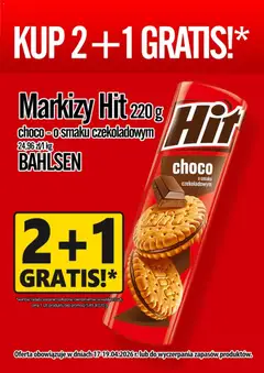 Pogląd gazetki "Prim Market promocja - Markizy Hit Choco" ze sklepu Prim Market ważnej od 17.04.2026