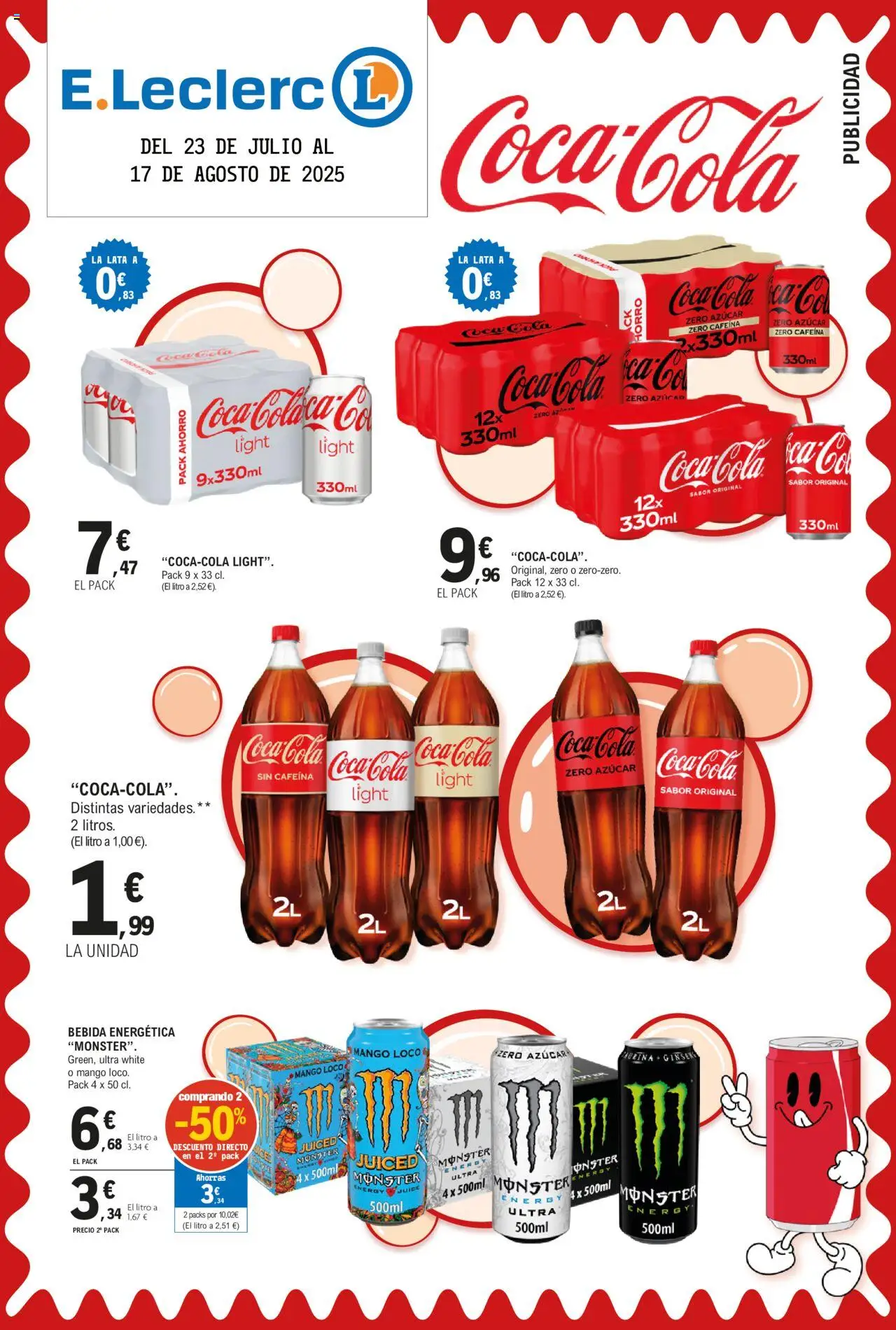 E.Leclerc Folleto > 23/07 - 17/08/2025 > Ofertas