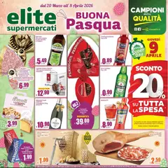 Anteprima dell'opuscolo Elite Supermercati volantino dal negozio Elite Supermercati valido da 20/03/2026