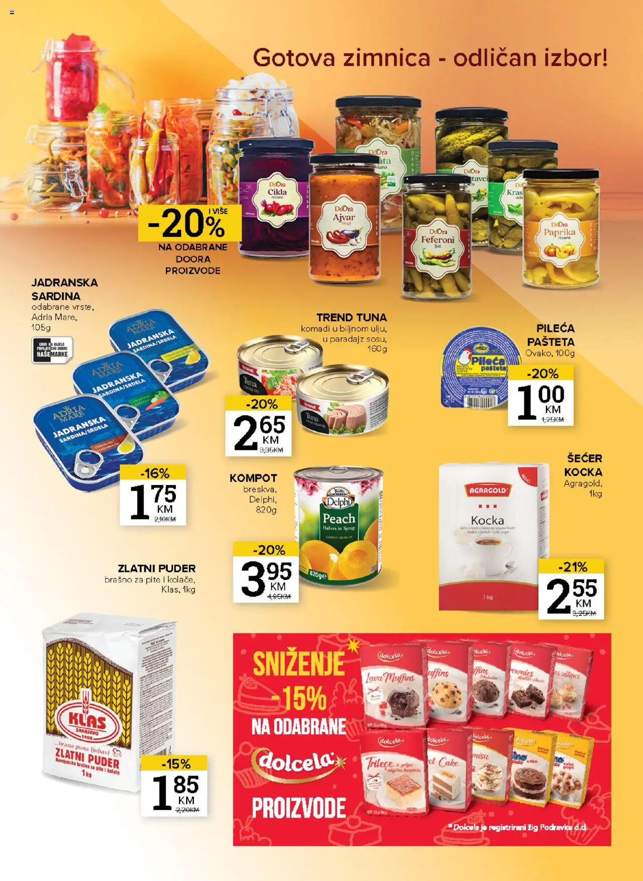 Pregled letka Katalog trgovine Mercator vrijedi od 2025.10.21