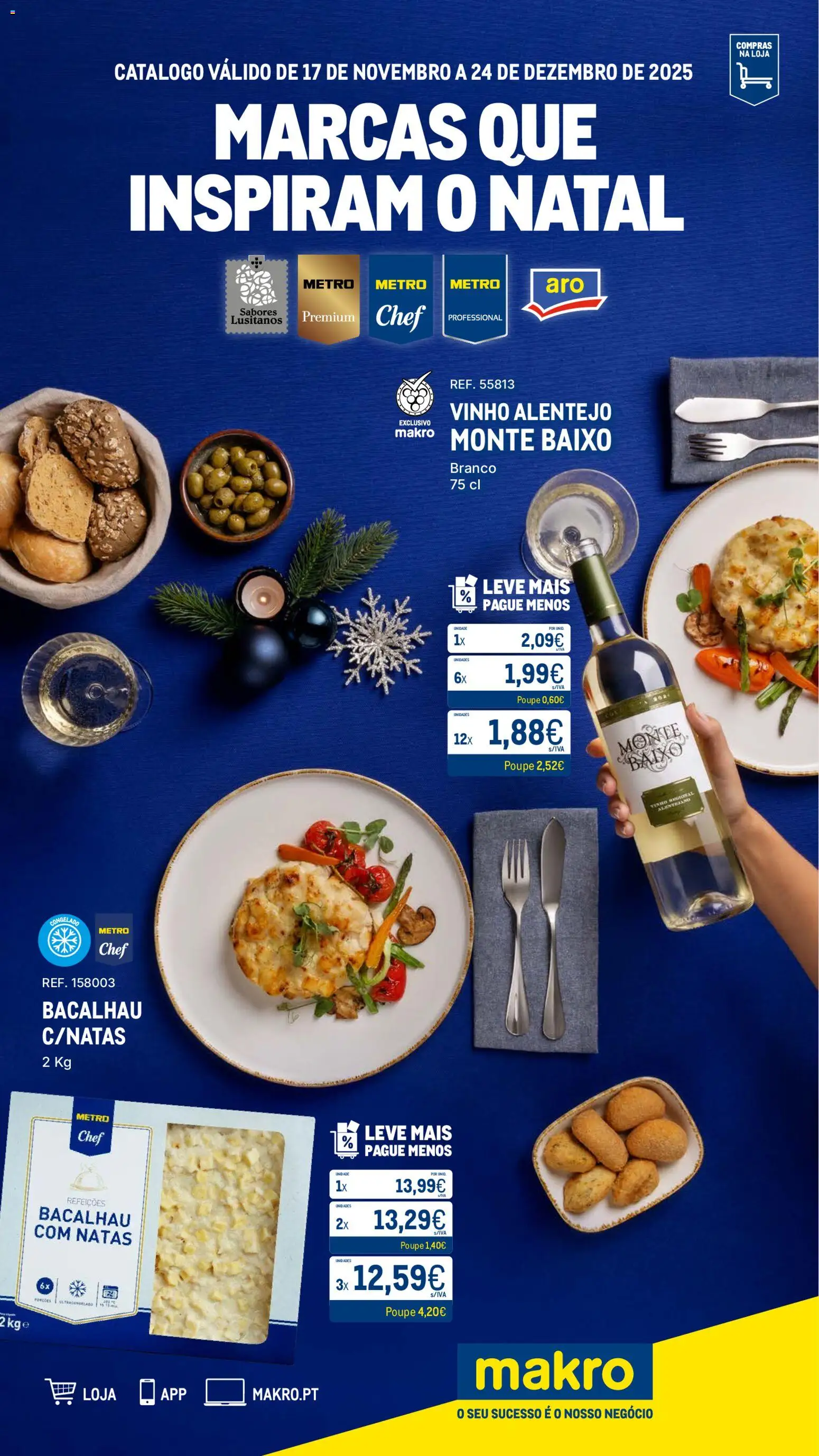 Pré-visualização do folheto da loja Makro válida a partir de 17/11/2025