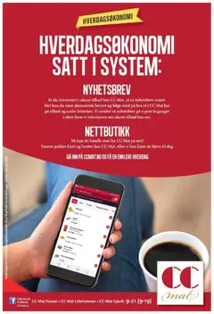 Forhåndsvis Kundeavis fra butikk CC Mat gyldig fra 17/11/2025 | Side: 8