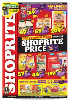Preview of Shoprite flyer valid from 22/01/2026