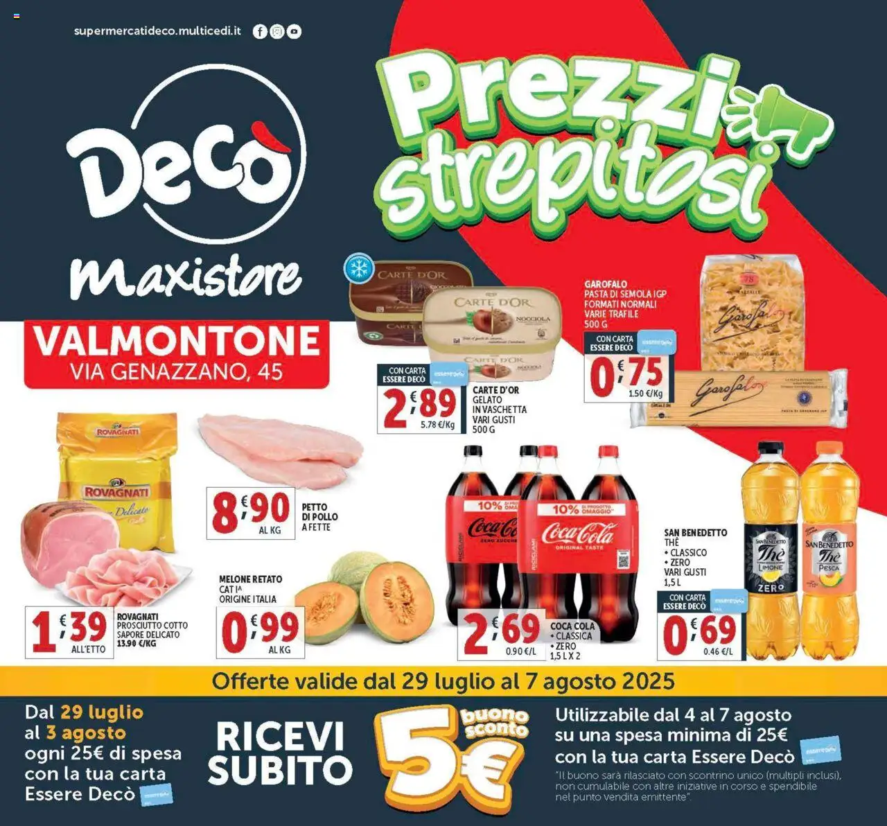 Volantino Decò valido da 29/07/2025 numero di pagina 1