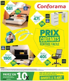 Prévisualisation de Catalogue du magasin Conforama formulaire valide 29/07/2025
