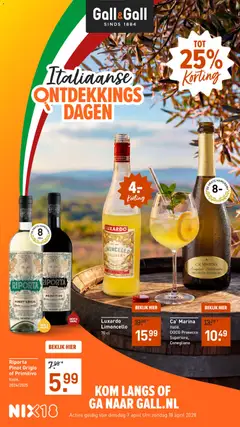 Voorbeeld van Gall en Gall folder van winkel Gall en Gall geldig vanaf 07-04-2026