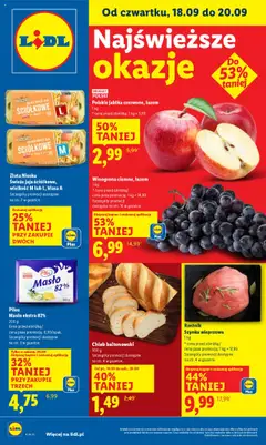 Pogląd gazetki "Gazetka" ze sklepu Lidl ważnej od 18.09.2025