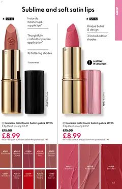 Preview of Oriflame Offers valid from 03/12/2025 | Page: 63