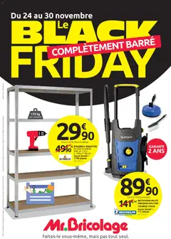 Prévisualisation de Black Friday du magasin Mr. Bricolage formulaire valide 24/11/2025