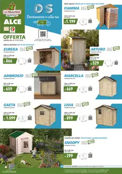 Anteprima dell'opuscolo La Prealpina volantino Casette dal negozio La Prealpina valido da 06/03/2026