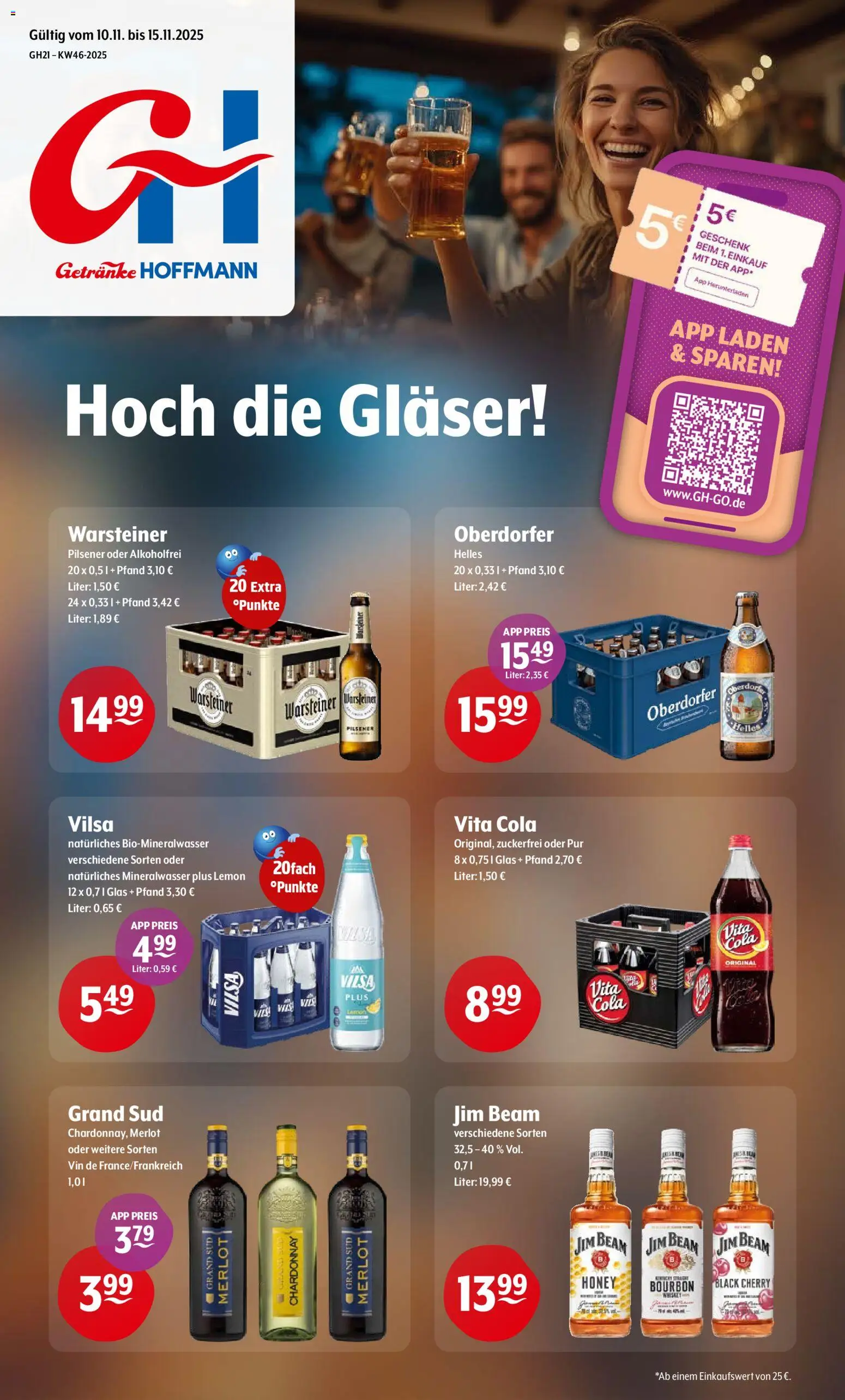 Vorschau von dem Prospekt des Geschäftes Getränke Hoffmann, gültig ab dem 10.11.2025