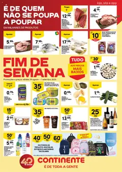 Pré-visualização do folheto da loja Continente válida a partir de 29/08/2025