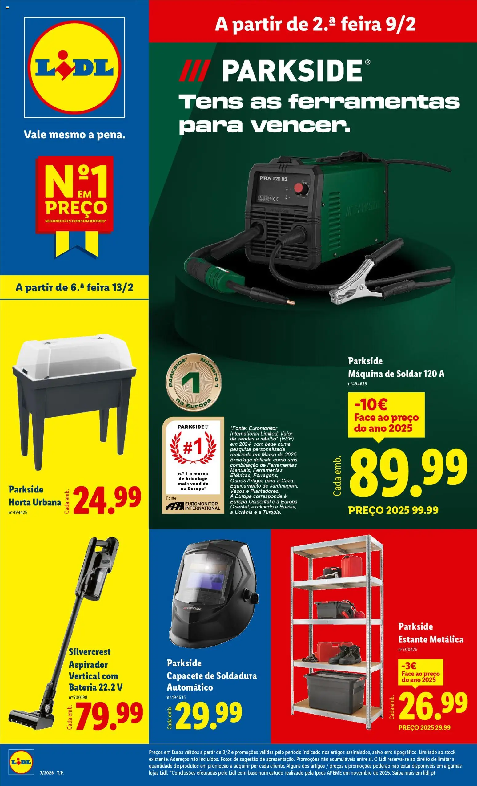 Pré-visualização do folheto da loja Lidl válida a partir de 09/02/2026