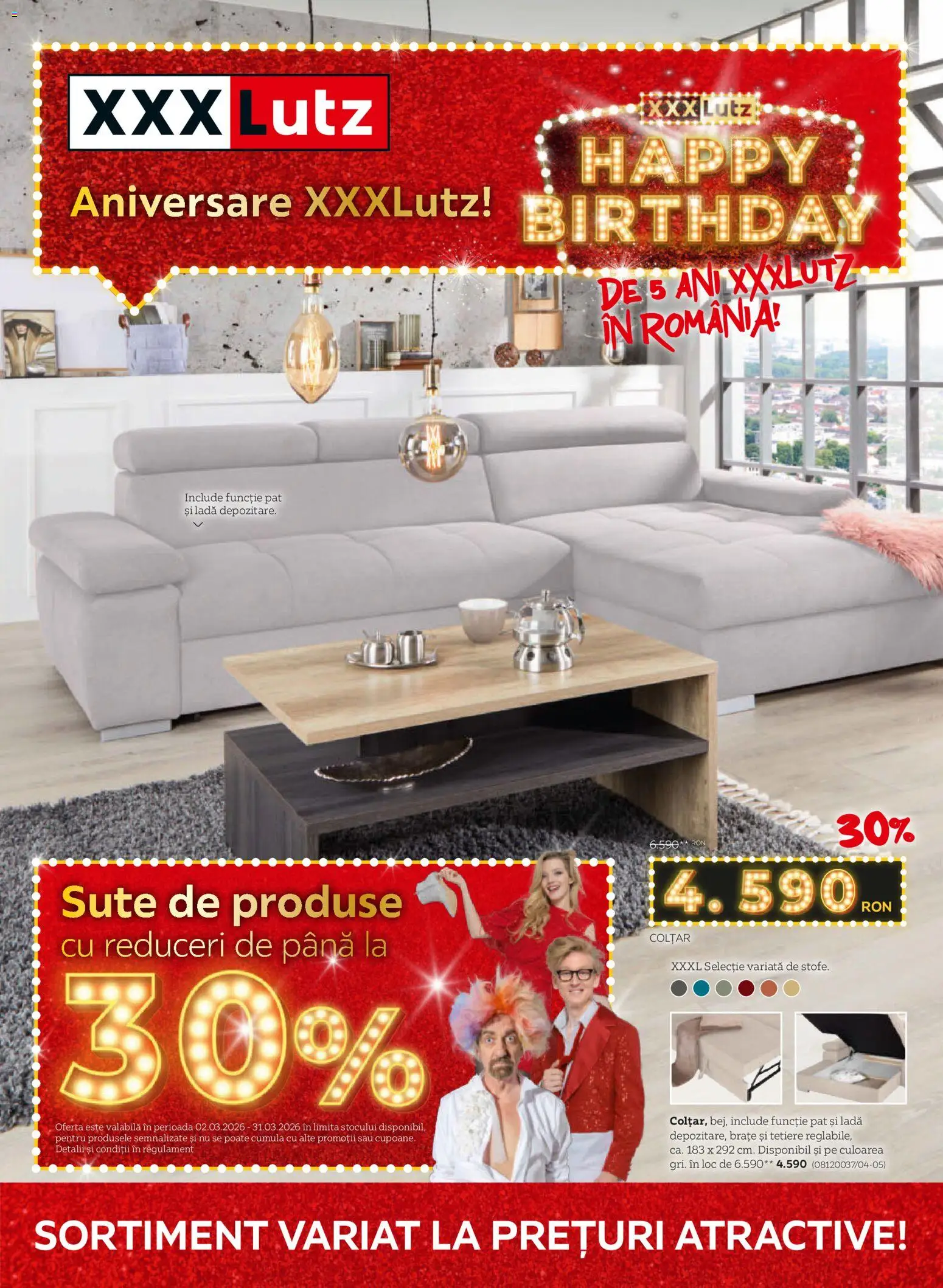 Previzualizarea de cataloage: XXXLutz XXXLutz Catalog Martie valabil de la 16.03.2026