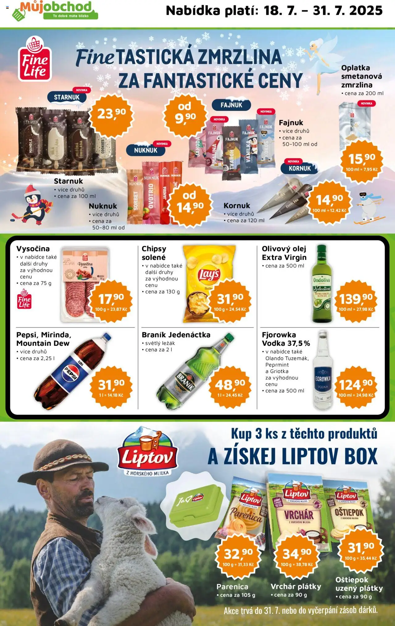  Můj obchod Leták (18.07.2025 - 31.07.2025)