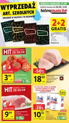 Pogląd gazetki "Gazetka" ze sklepu Intermarche ważnej od 28.08.2025