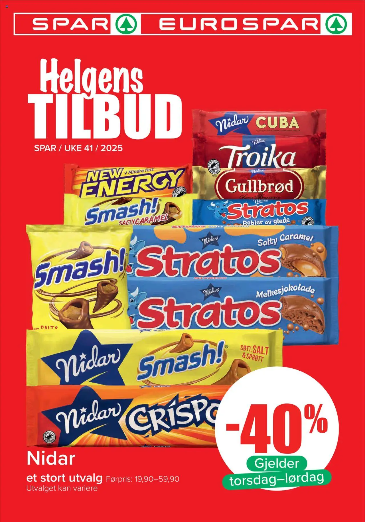 Helgens Tilbud Spar gyldig fra 09/10/2025 - Sidenummer 1