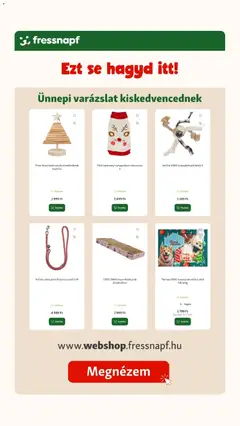 Fressnapf - Akciós újság Fressnapf megtekintése, amely érvényes 2025.11.06.-től | Oldal: 17