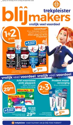 Voorbeeld van Folder van winkel Trekpleister geldig vanaf 16-09-2025