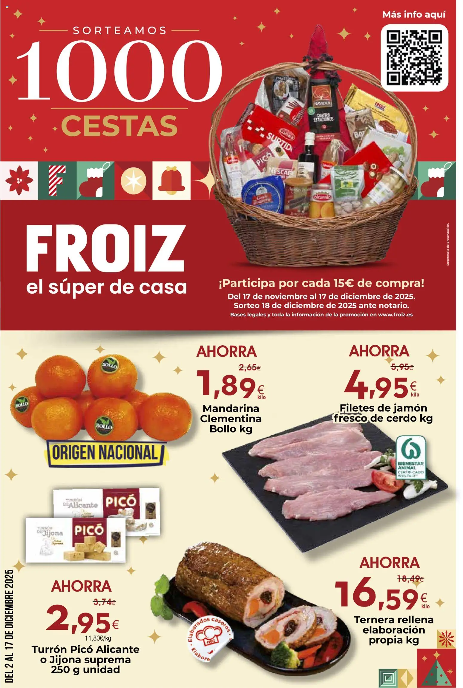 Vista previa del folleto de la tienda Froiz válido desde el 02/12/2025 