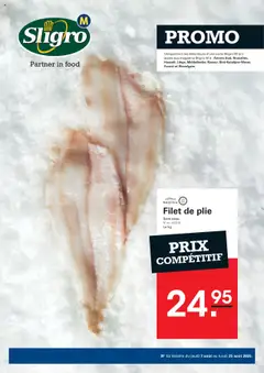 Prévisualisation de Publicité du magasin Sligro formulaire valide 07/08/2025